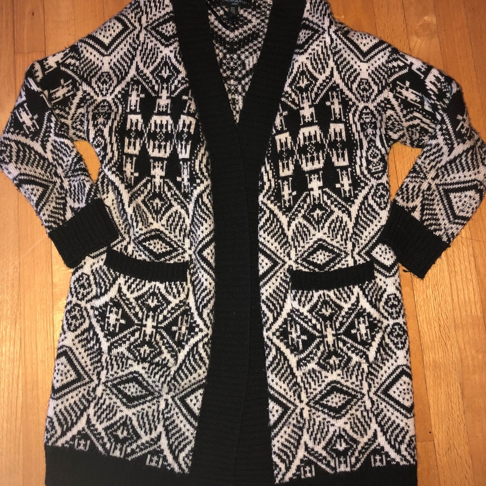 Aztec Print Sweater